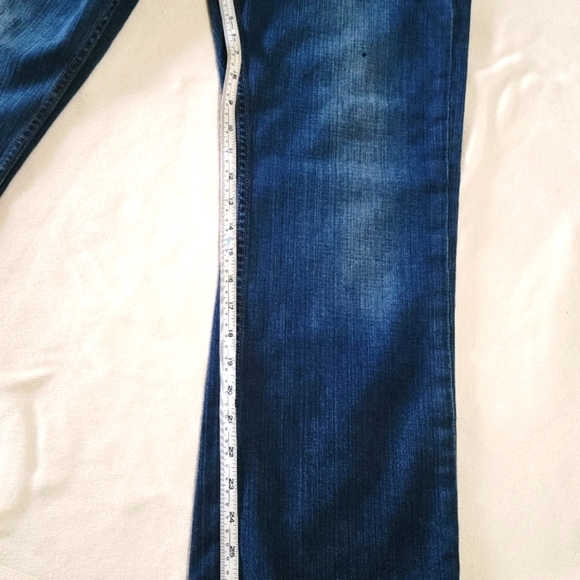 Paige Men's Premium Denim Doheny Straight Leg Denim Jeans Dark Wash Blue Size 31 - Picture 3 of 6